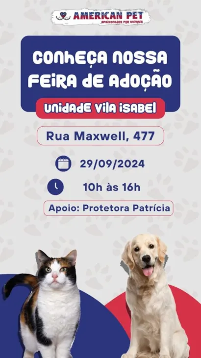 Grande Feira de Adoção de Animais no RJ - Encontre seu Novo Amigo!