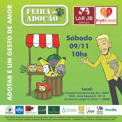 Feira de Adoção de Animais: A Magia de Salvar uma Vida!