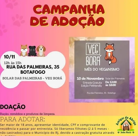 Encontre seu Novo Melhor Amigo no Evento de Adoção no RJ!