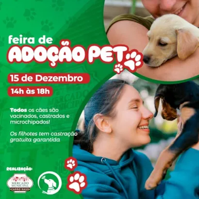Encontre Seu Novo Melhor Amigo na Feira de Adoção PET!