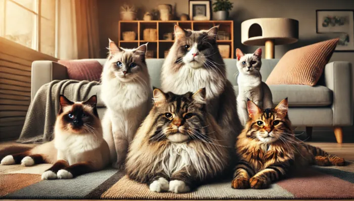 Descubra as Top 5 Raças de Gatos Mais Populares no Brasil
