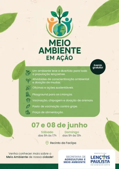 Feira de Adoção e Meio Ambiente em Lençóis Paulista