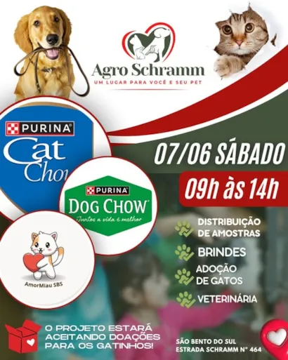 Evento de Adoção e Diversão para Pets