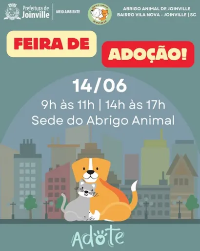 Encontre Seu Novo Amigo na Feira de Adoção de Joinville