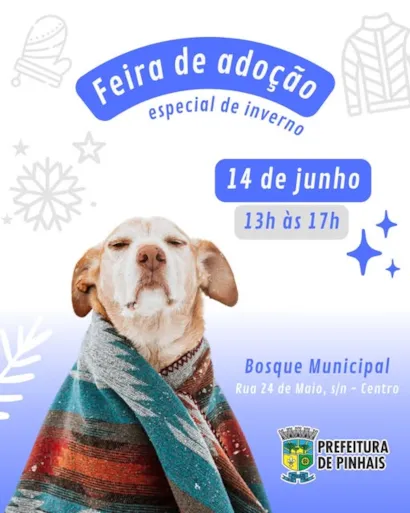 Feira de Adoção de Inverno em Pinhais