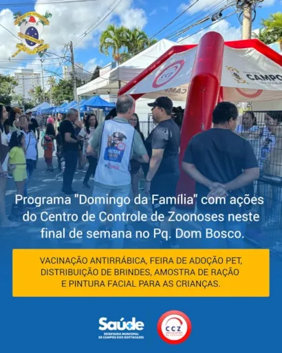 Domingo da Família no Parque Dom Bosco