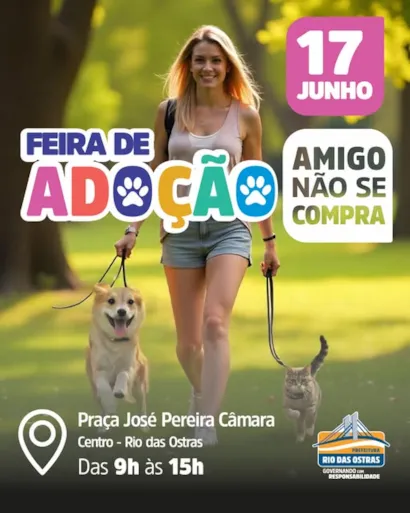 Venha Transformar Vidas na Feira de Adoção!
