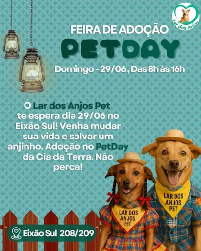 Transforme Vidas na Feira de Adoção PetDay