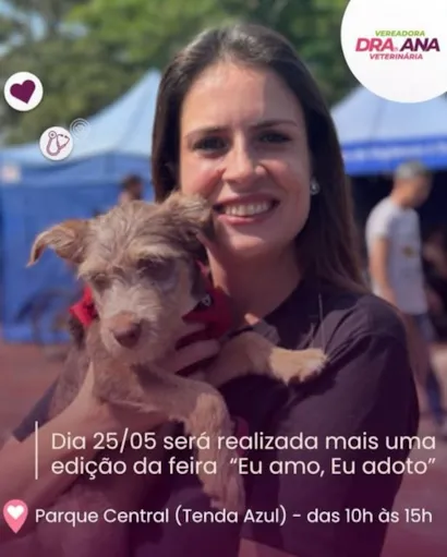 Feira de Adoção "Eu amo, Eu adoto" em Santo André