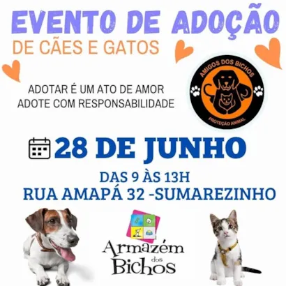 Encontre Amor e Companhia no Evento de Adoção!