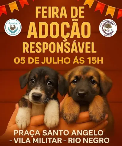 Venha Encontrar Seu Novo Amigo de Quatro Patas!