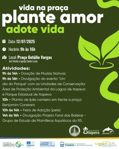 Plante Amor, Adote Vida: Feira de Adoção em Torres