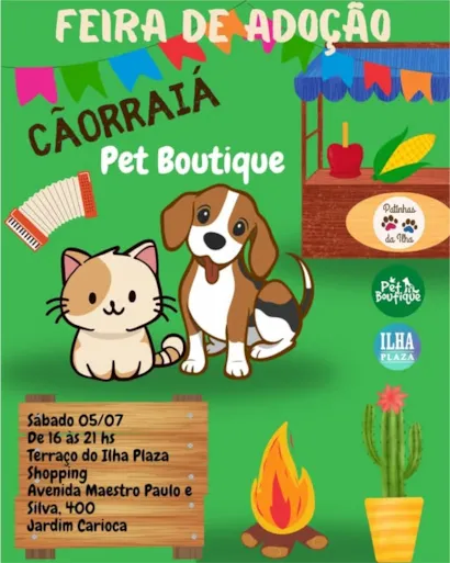 Feira de Adoção Caorraia Pet Boutique