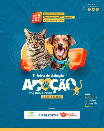 I Feira de Adoção Ong Peludinhos