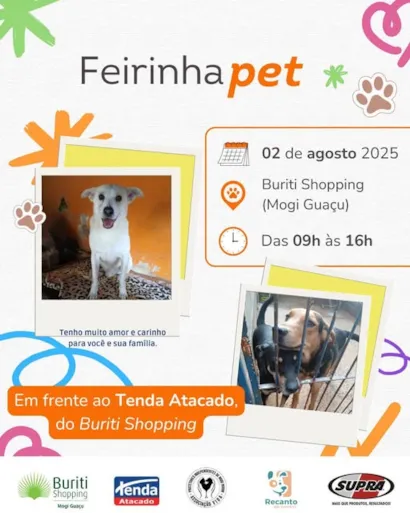 Feirinha Pet no Buriti Shopping