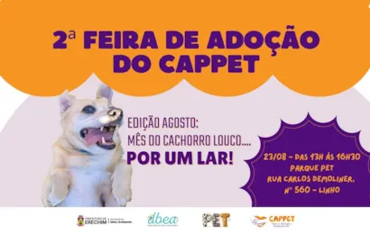 Feira de Adoção de Cães tem edição temática neste sábado no Parque Pet