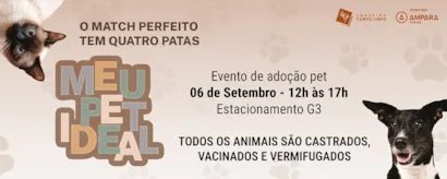 Adoção Pet no Shopping Campo Limpo