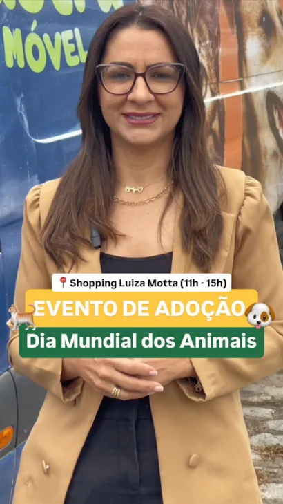 Evento de Adoção - Dia Mundial dos Animais