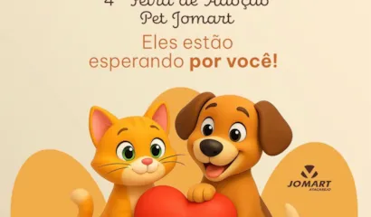 4ª Feira de Adoção Pet Jomart: Adote um Amigo Neste Sábado!