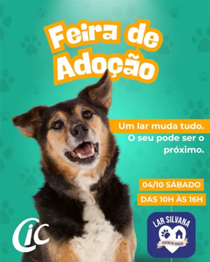 Feira de Adoção Pet no CIC: Um Lar Muda Tudo!