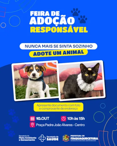 Feira de Adoção Responsável de Animais