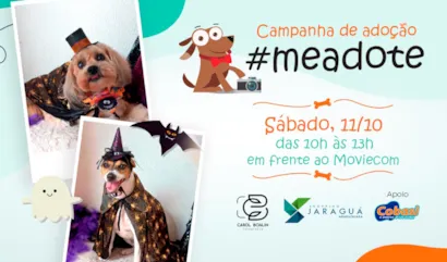 Campanha de Adoção de Pets no Shopping Jaraguá