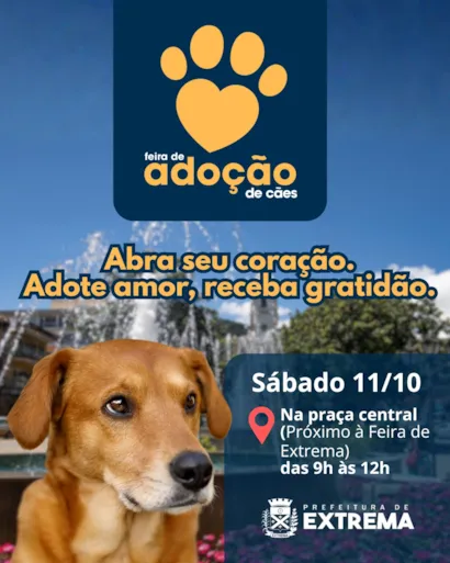 Feira de Adoção de Cães em Extrema