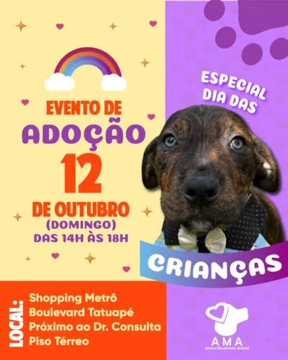Evento de Adoção Especial Dia das Crianças