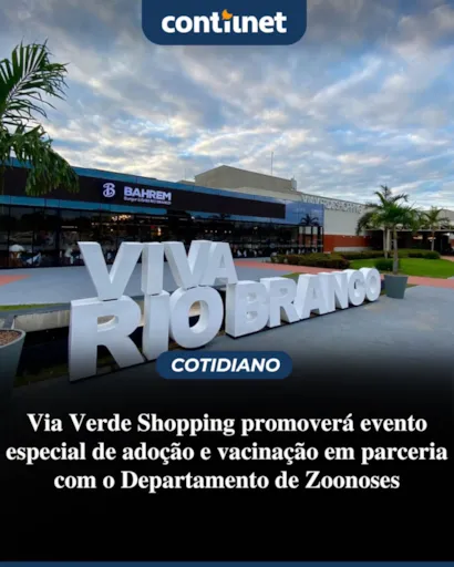 Evento especial de adoção e vacinação no Via Verde Shopping