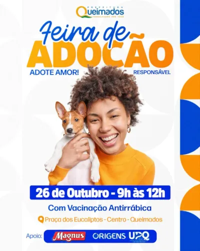 Feira de Adoção de Animais em Queimados