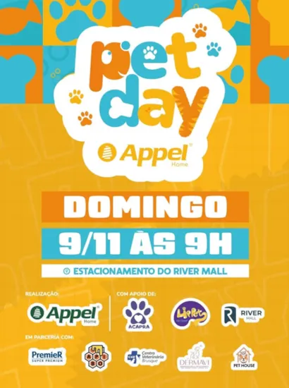 Pet Day Solidário: Diversão e Adoção Animal no River Mall