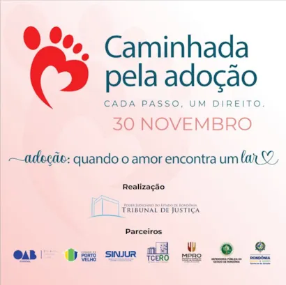 Caminhada pela Adoção: Cada Passo, Um Direito