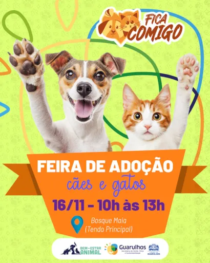 Feira de Adoção de Cães e Gatos - Guarulhos