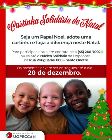 Cartinha Solidária de Natal