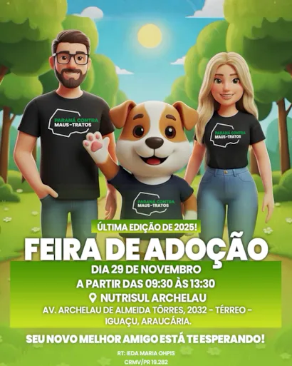 Feira de Adoção: Encontre seu Novo Melhor Amigo!