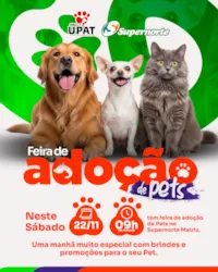 Feira de Adoção de Pets no Supernorte