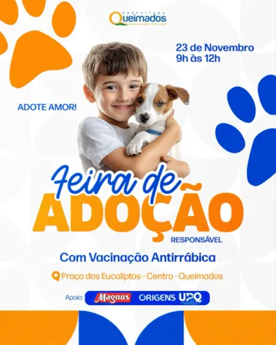 Feira de Adoção Responsável em Queimados