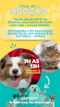 Feira de Adoção - Empório Pet&Agro