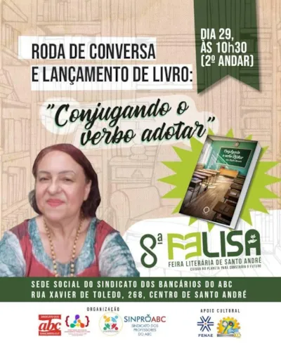 Roda de Conversa e Lançamento de Livro: "Conjugando o Verbo Adotar" na Felisa 2025