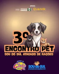 3º Encontro Pet: Diversão e Adoção no Ecoparque de Chapecó!