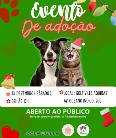 Evento de Adoção no Golf Ville