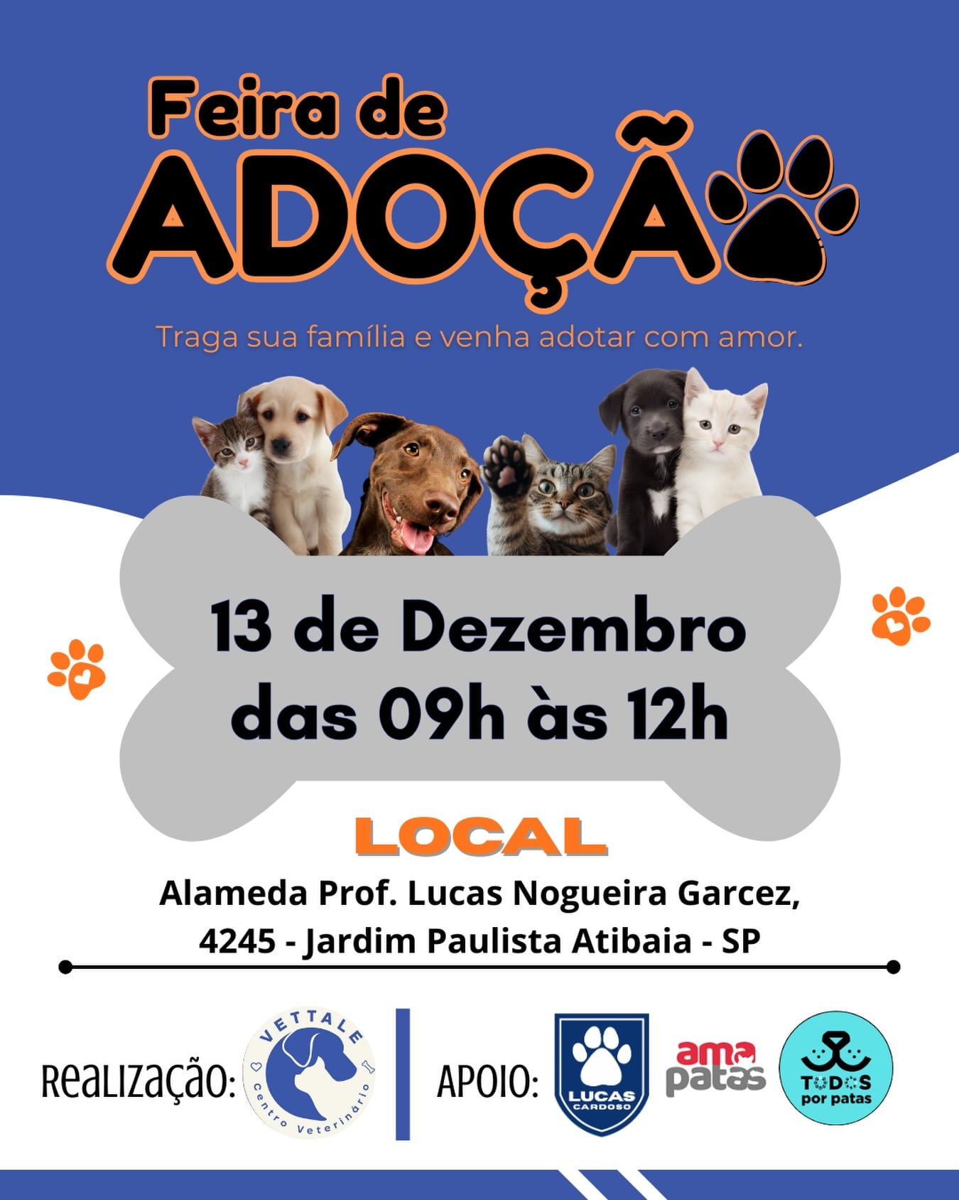 Feira de Adoção de Animais