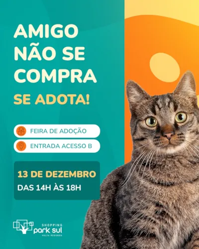 Feira de Adoção Pet no Shopping Park Sul