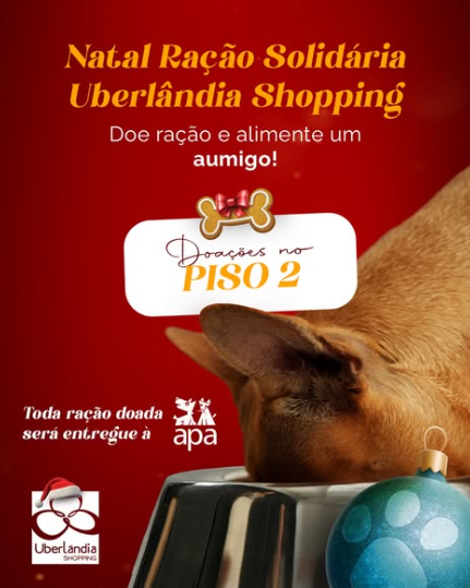 Natal Ração Solidária Uberlândia Shopping
