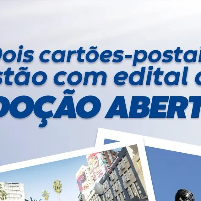 Edital Aberto para Adoção de Cartões-Postais de Porto Alegre
