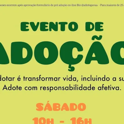 Evento de Adoção