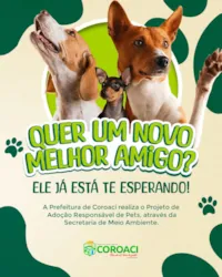 Projeto de Adoção Responsável de Animais em Coroaci