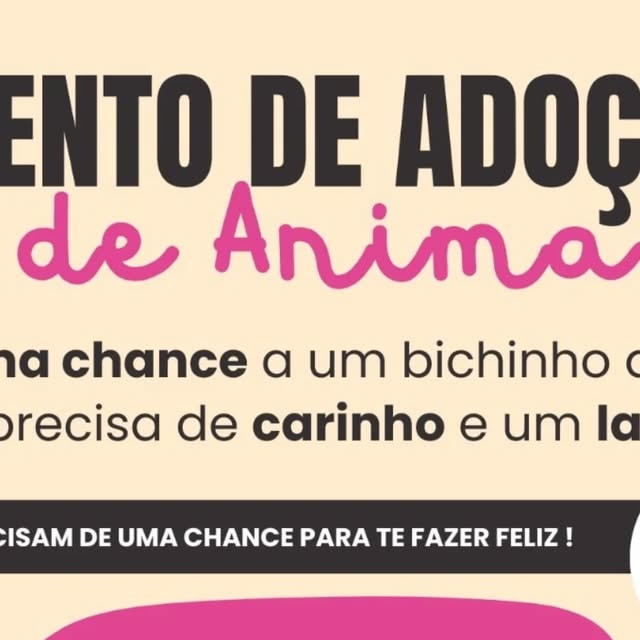 Evento de Adoção de Animais Mia Dotty Itapetininga