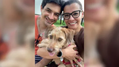 Uma Adoção Inesperada: Mel, a Vira-lata Caramelo