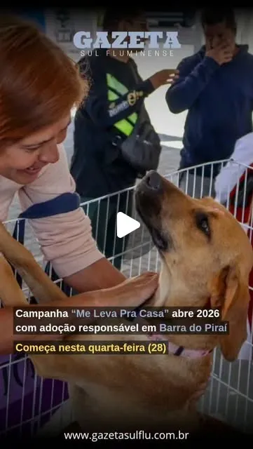 Campanha 'Me Leva Pra Casa' - Adoção de Animais